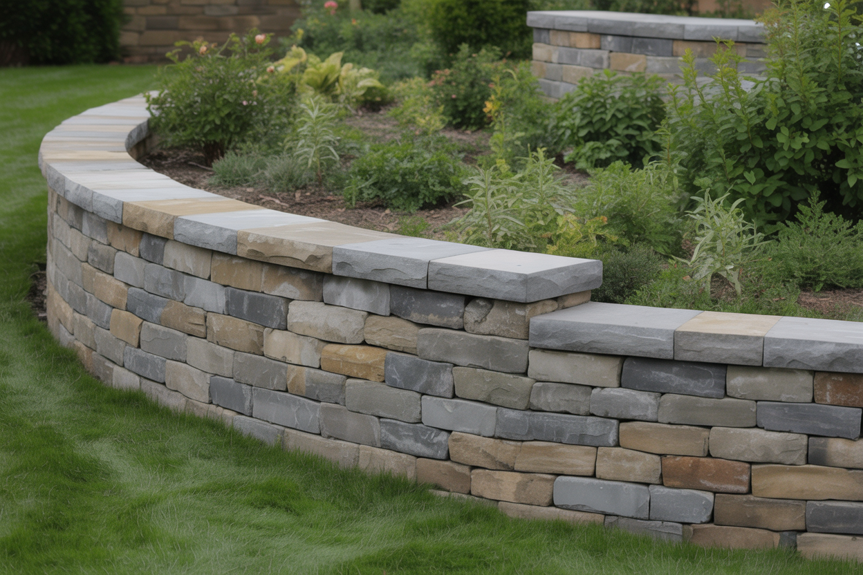 Retaining Walls by Midlands Paving and Landscaping